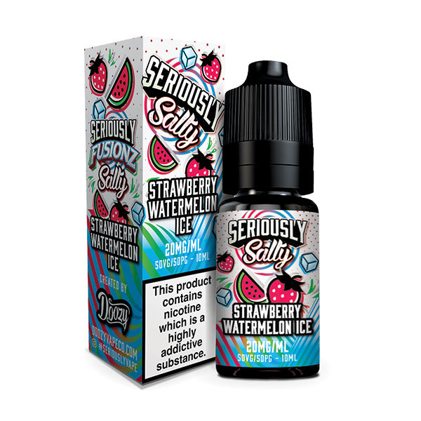 Seriously Fusionz - Strawberry Watermelon Ice 10ml (Nic Salt)