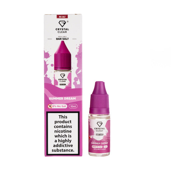 Crystal Clear Nic Salts - Summer Dream
