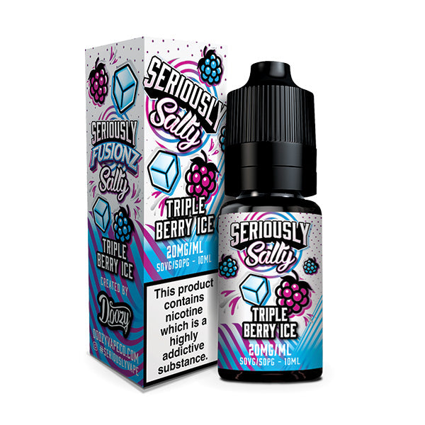 Seriously Fusionz- Triple Berry Ice 10ml (Nic Salt)