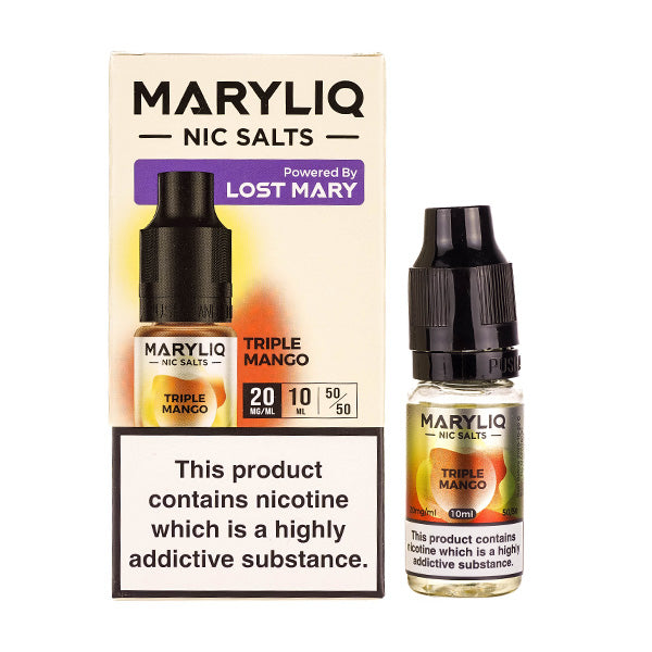 Lost Mary MaryLiq -  Triple Mango Ice 10ml (Nic Salt)