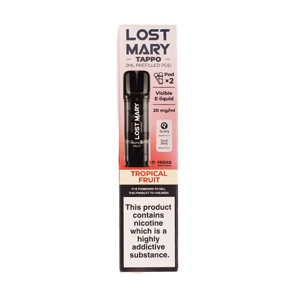 Lost Mary Tappo prefilled Pods - Tropical Fruit