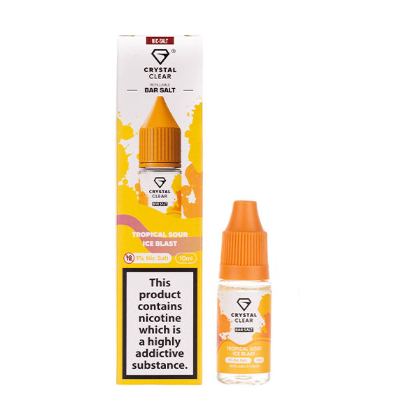 Crystal Clear Nic Salt  -  Tropical Sour Ice