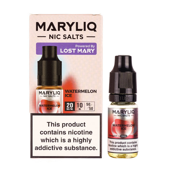 Lost Mary MaryLiq -  Watermelon Ice 10ml (Nic Salt)