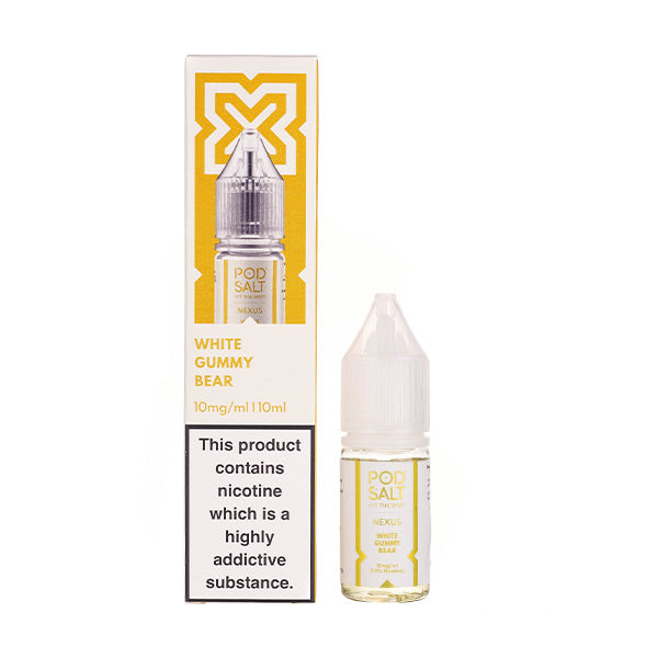 Pod Salt Nexus - White Gummy Bear 10ml (Nic Salt)