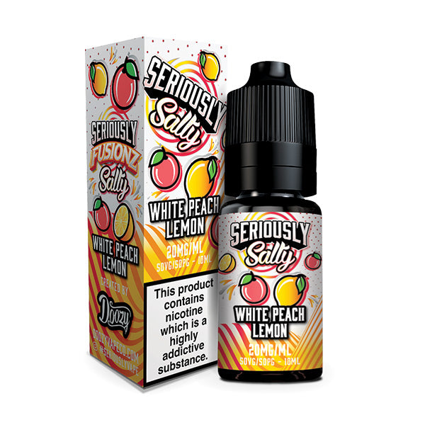 Seriously Fusionz - White Peach Lemon 10ml (Nic Salt)