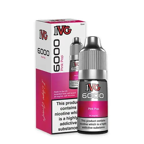 IVG 6000 - Pink Pop 10ml (Nic Salt)