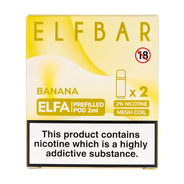 ELF Bar ELFA Prefilled Pods - Banana
