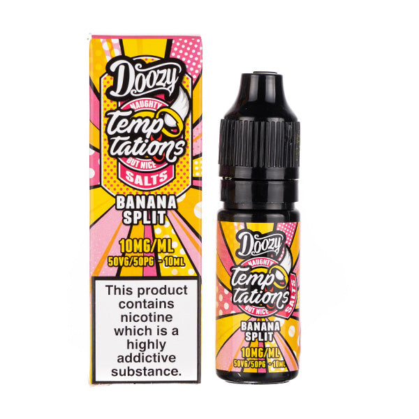 Doozy Temptations - Banana Split 10ml (Nic Salt)