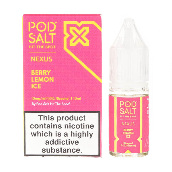 Berry Lemon Ice Nic Salt E-Liquid by Pod Salt Nexus