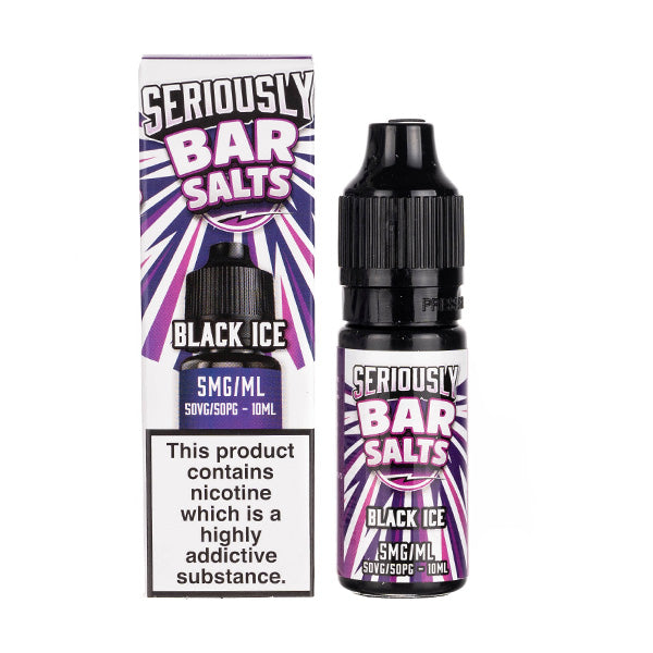 Seriously Bar Salts - Black Ice 10ml (Nic Salt)