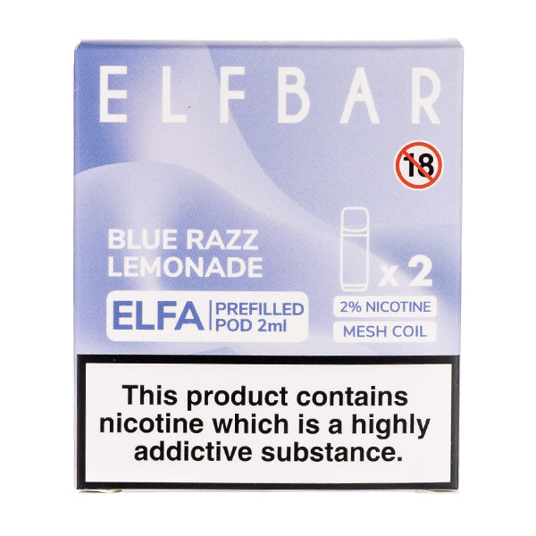 ELF Bar ELFA Prefilled Pods - Blue Razz Lemonade