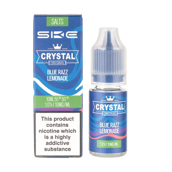 Blue Razz Lemonade Nic Salt E-Liquid by SKE Crystal