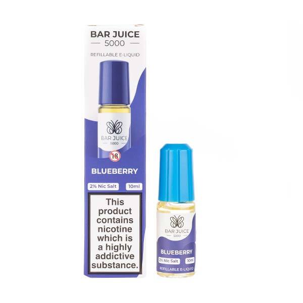 Bar Juice 5000 - Blueberry 10ml (Nic Salt)