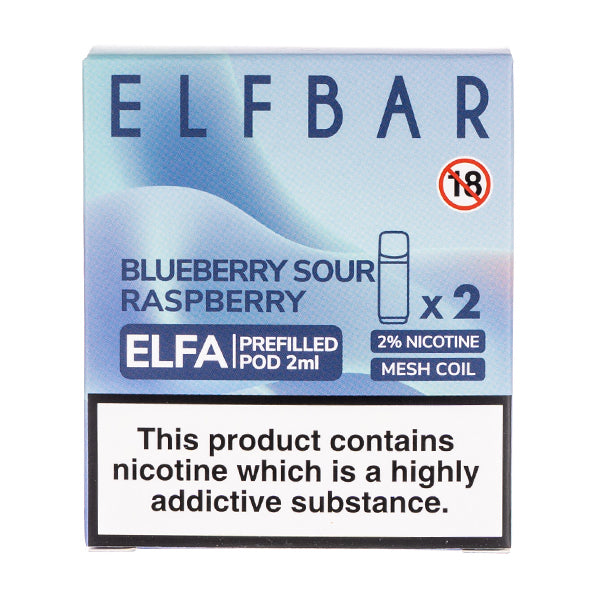 ELF Bar ELFA Prefilled Pods - Blueberry Sour Raspberry
