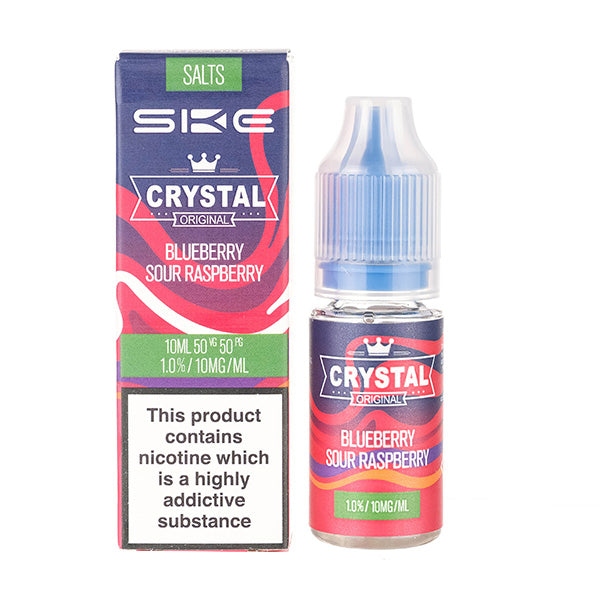 Blueberry Sour Raspberry Nic Salt E-Liquid by SKE Crystal