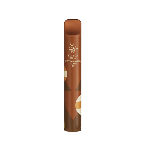 Elf Bar 600 LUX Disposable - Chocolate Brownie Cookies (20mg)