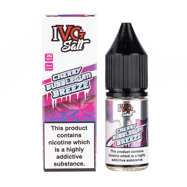 IVG - Cherry Bubblegum Breeze 10ml (Nic Salt)