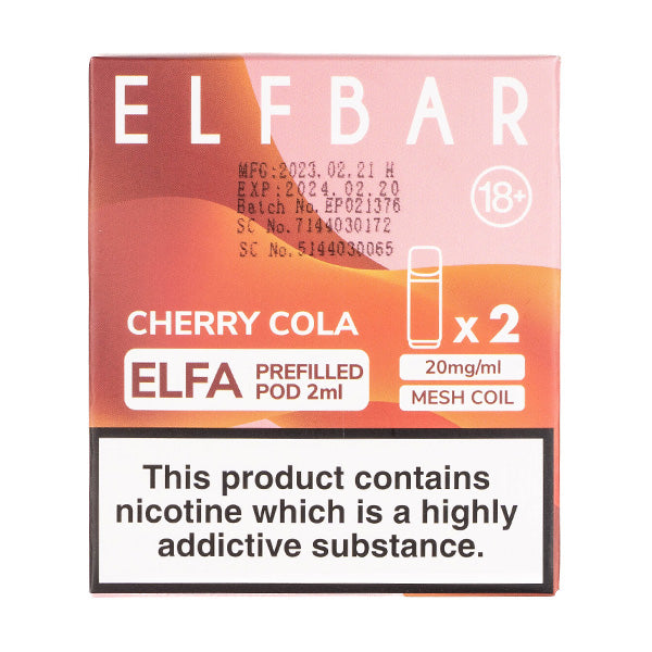 ELF Bar ELFA Prefilled Pods - Cherry Cola