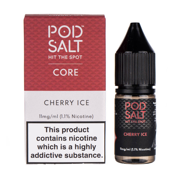 Pod Salt Core - Cherry Ice 10ml (Nic Salt)