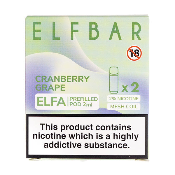 ELF Bar ELFA Prefilled Pods - Cranberry Grape