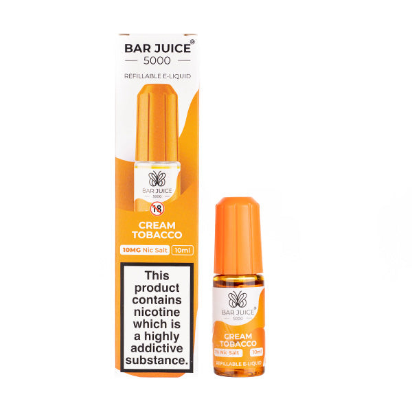 Bar Juice 5000 - Cream Tobacco 10ml (Nic Salt)