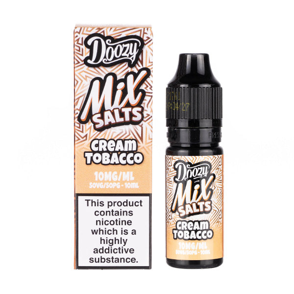 Doozy Mix Salts - Cream Tobacco 10ml (Nic Salt)