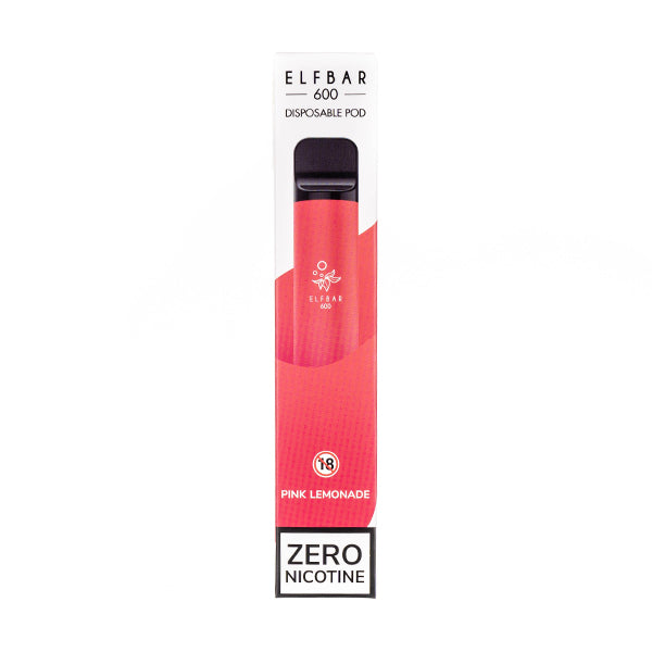 Elf Bar 600 Disposable - Pink Lemonade (0mg)