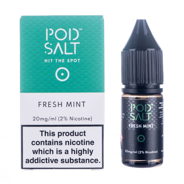 Fresh Mint Nic Salt E-Liquid by Pod Salt