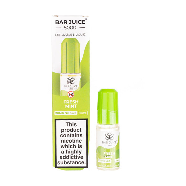 Bar Juice 5000 - Fresh Mint 10ml (Nic Salt)