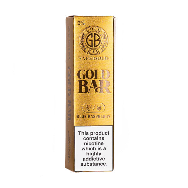 Gold Bar 600 Disposable - Blue Raspberry
