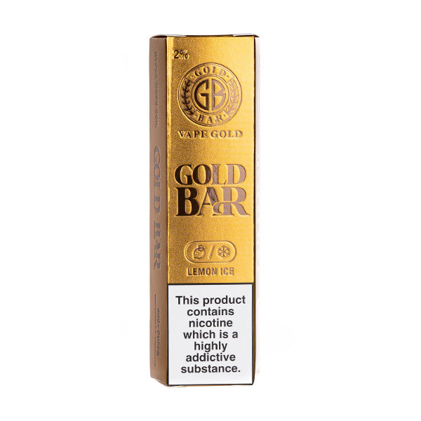 Gold Bar 600 Disposable - Lemon Ice