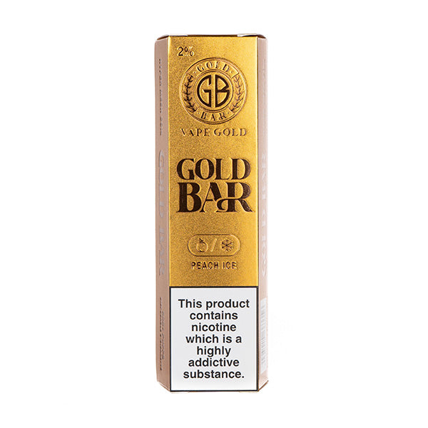 Gold Bar 600 Disposable - Peach Ice
