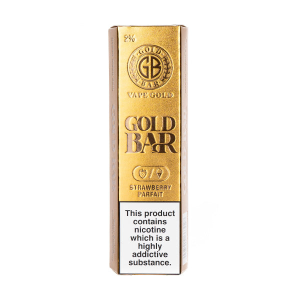 Gold Bar 600 Disposable - Strawberry Parfait