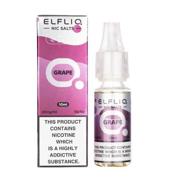 Elf Bar ELFLIQ - Grape 10ml (Nic Salt)
