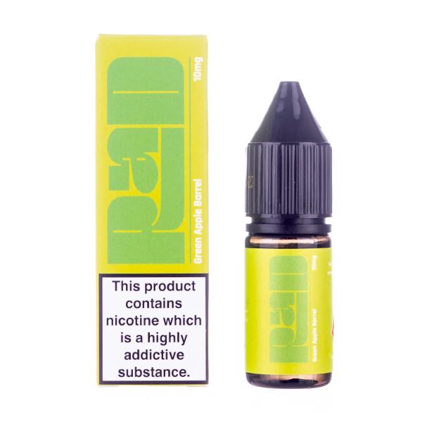 RAD - Green Apple Barrel 10ml (Nic Salt)