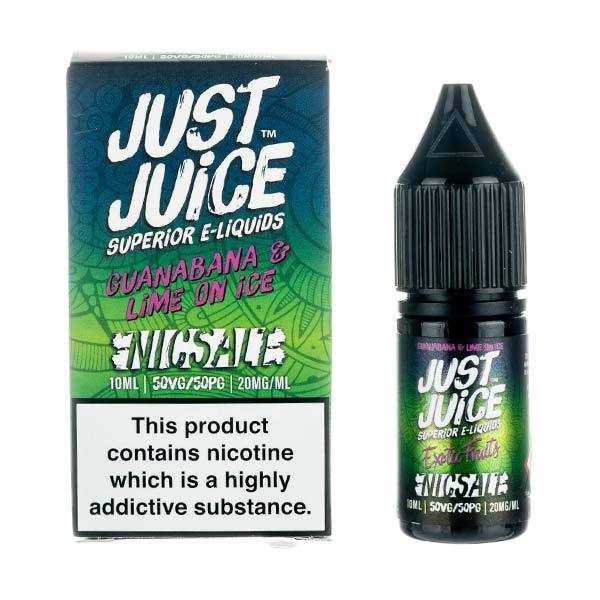 Just Juice - Guanabana & Lime on Ice 10ml (Nic Salt)