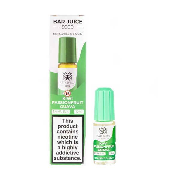 Bar Juice 5000 - Kiwi Passionfruit Guava 10ml (Nic Salt)