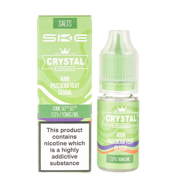 Kiwi Passion Fruit Guava Nic Salt E-Liquid by SKE Crystal