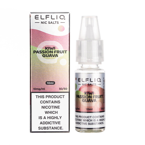Elf Bar ELFLIQ - Kiwi Passionfruit Guava 10ml (Nic Salt)