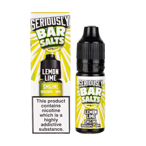Seriously Bar Salts - Lemon Lime 10ml (Nic Salt)