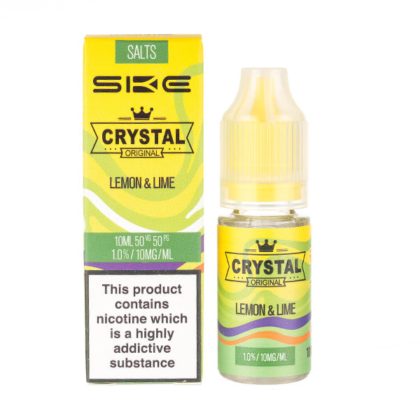Lemon & Lime Nic Salt E-Liquid by SKE Crystal