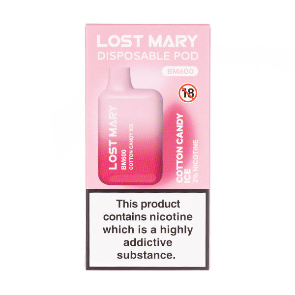 Lost Mary BM600 Disposable - Cotton Candy Ice