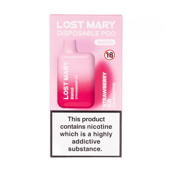 Lost Mary BM600 Disposable - Strawberry Ice