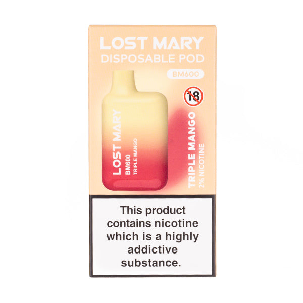 Lost Mary BM600 Disposable - Triple Mango