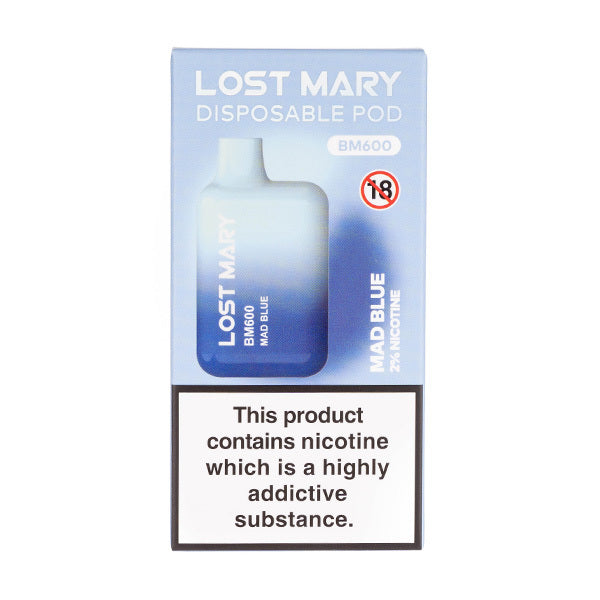 Lost Mary BM600 Disposable - Mad Blue