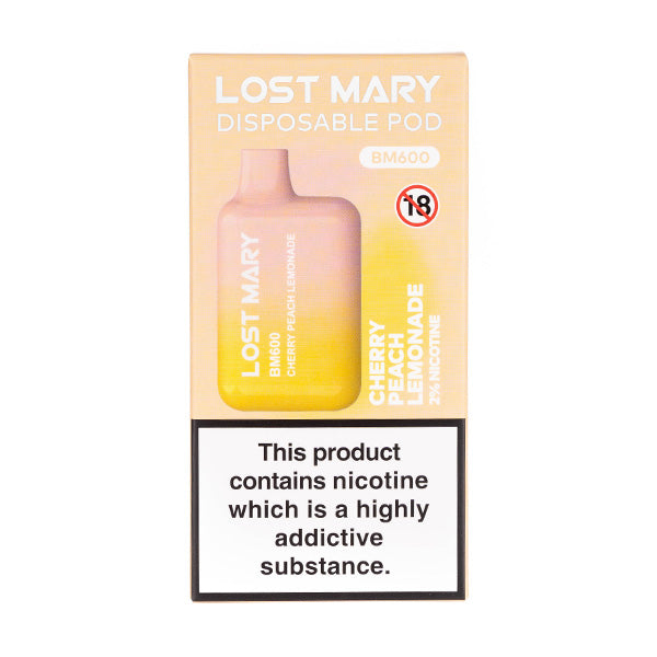 Lost Mary BM600 Disposable - Cherry Peach Lemonade
