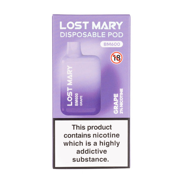 Lost Mary BM600 Disposable - Grape