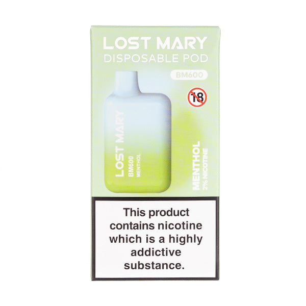 Lost Mary BM600 Disposable - Menthol
