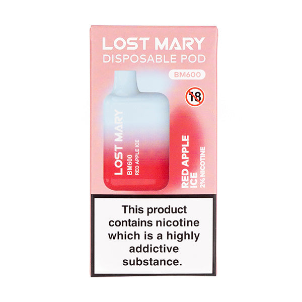 Lost Mary BM600 Disposable - Red Apple Ice