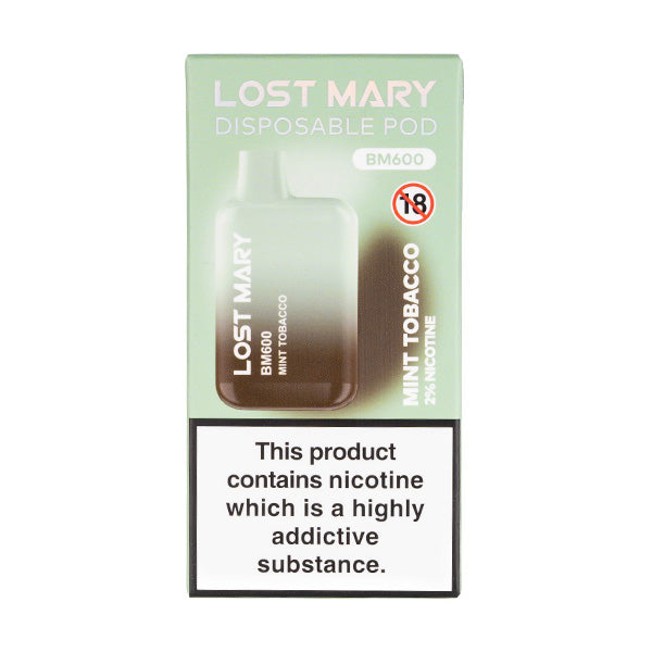 Lost Mary BM600 Disposable - Mint Tobacco